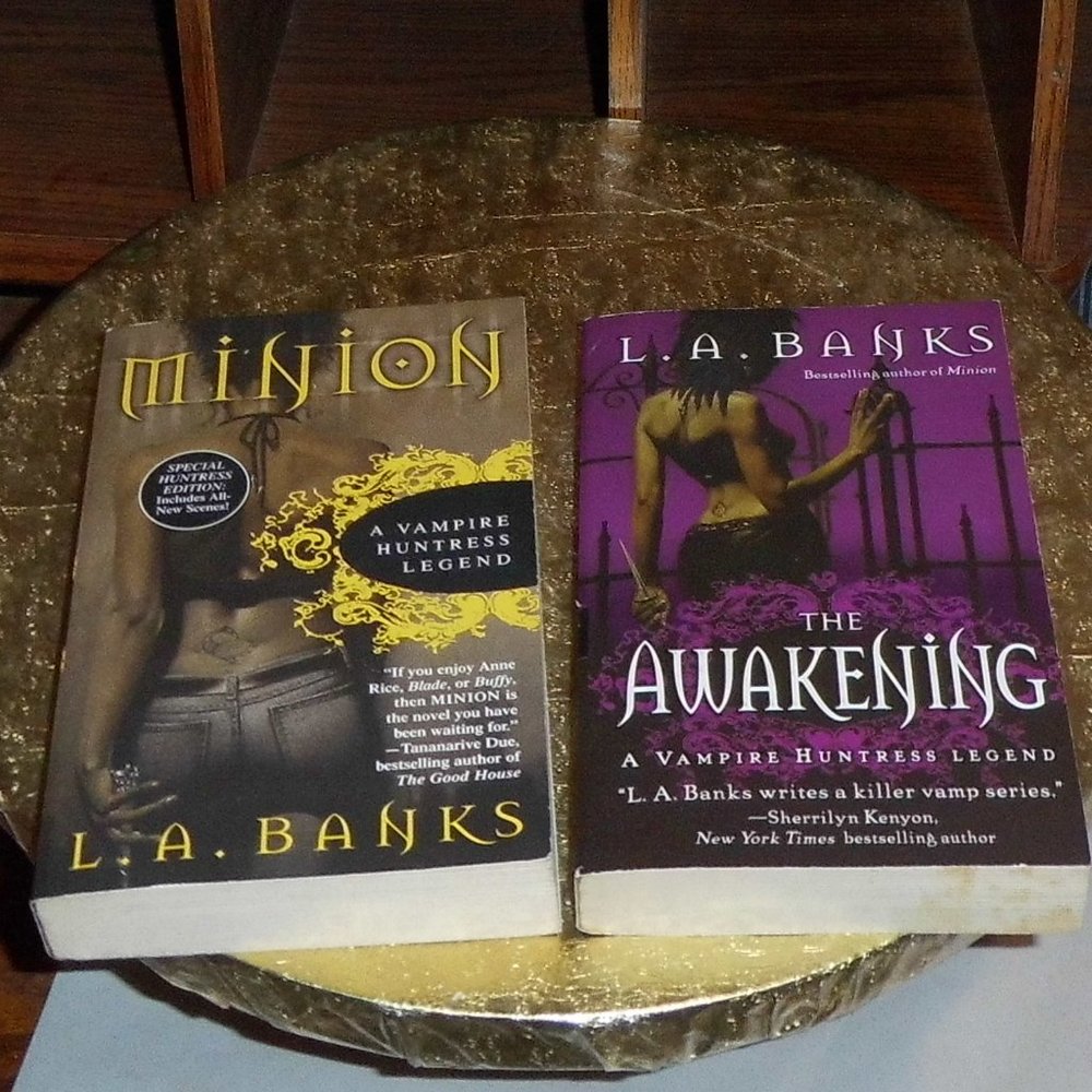 Books -(set/4)- "Minion", The Awakening", "The Hunted", "The Damned" -- Vampires